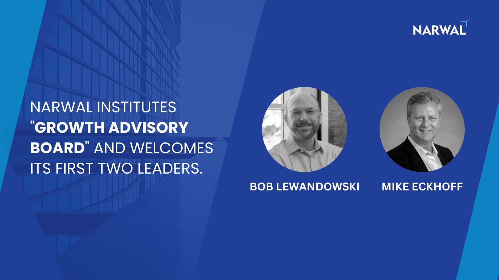 Bob Lewandowski and Mike Eckhoff